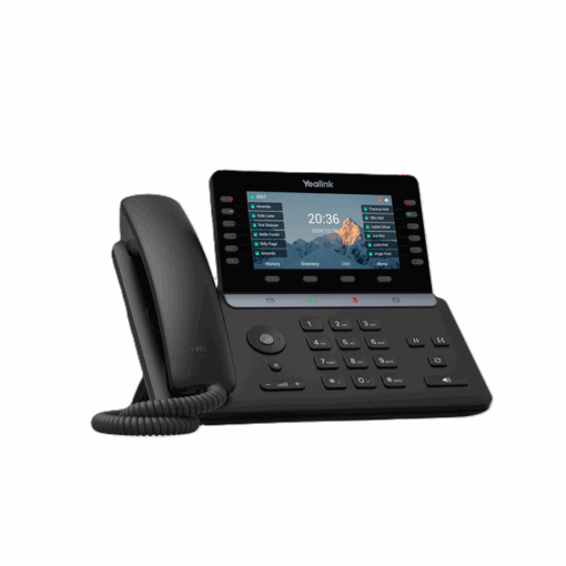 Yealink SIP-T85W IP Phone, 5.5" Color Display, 16 SIP Accounts, HD Voice, Bluetooth 5.0, Wi-Fi 6, Dual USB, PoE, Linux 6.1 - Image 2