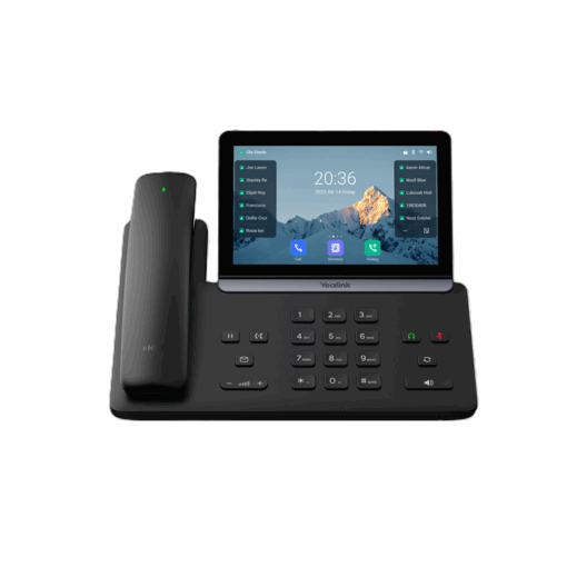 Yealink SIP-T88W Pro IP Phone, 7" Touchscreen, Android 13, HD Voice, Bluetooth Handset, Wi-Fi 6, Dual USB, PoE - Image 4
