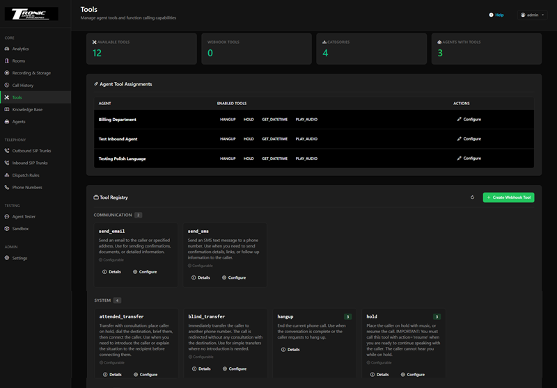 Agency Tools Dashboard